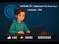 LeetCode 75 Implement Trie Prefix Tree Leetcode - 208