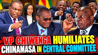 SHOCKING: Vp Chiwenga Humiliates Chinamasa In Central Committee 