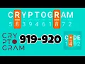 CRYPTOGRAM level 919 920