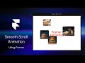 How to Create Smooth Scroll Animations in Framer No Code Needed