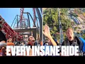 RIDING EVERY ROLLER COASTER AT SIX FLAGS MAGIC MOUNTAIN SKIPPING LINES AND CONQUERING INSANE RIDES