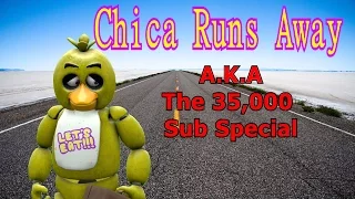 Freddy Fazbear and Friends Chica Runs Away