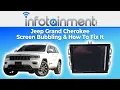 2018 Jeep Grand Cherokee Screen Bubble Fix - Delamination Repair