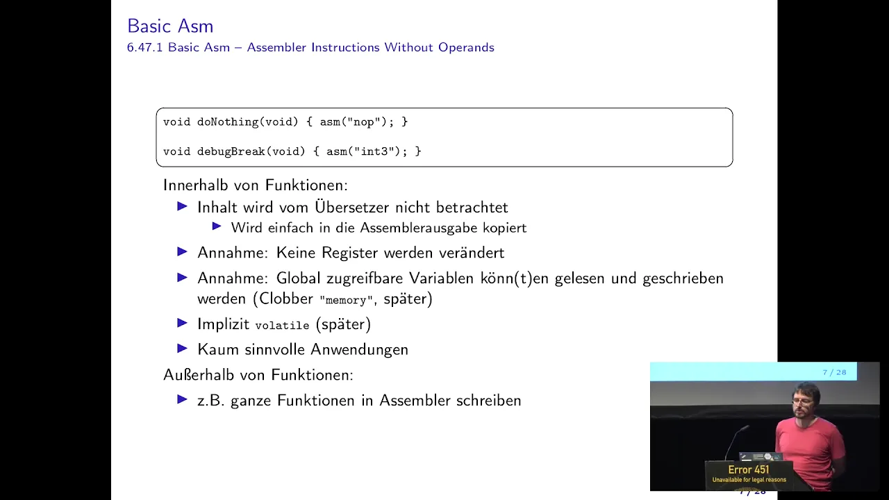 GPN19 - What every programmer should know about inline assembler
