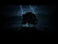 Ocean Thunder and Epic Rainstorm Sounds to Wind Down and Relax Dimmed Screen Hideout Thunderstorm