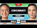 EALA vs RUSE WTA Cincinnati 2026 LIVE Tennis Watchalong