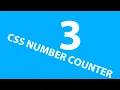 CSS 3D Number Countdown Animation Effects Html CSS Tutorials Design