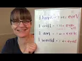 Download Lagu How to Pronounce Contractions I've, I'll, I'm and I'd (I have, I will, I am, I would)