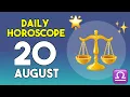 Libra horoscope today - August 20 2026