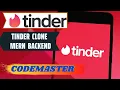 Build a Tinder Clone with MERN Stack MongoDB Express React Node JS