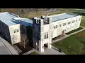 The Visitor and Undergraduate Admissions Center at Virginia Tech with
