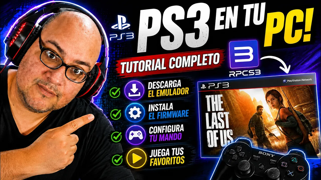 ¿SE PUEDE JUGAR PS3 EN PC? 😱 | RPCS3 desde CERO + Firmware + Configuración