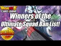 Winners of the Ultimate Squad Ban List - Dragon Ball Super Card Game