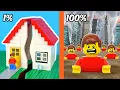 I simulated a LEGO APOCALYPSE...