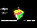 RubiX Rubik s Cube Solved By Code Unity C