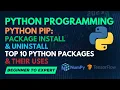 Python Pip Package Install Uninstall Top 10 Python Packages Their Uses Hindi