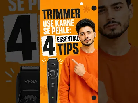 4 Trimmer Tips You Should Know Before Every Trim! 🧔‍♂️⚡