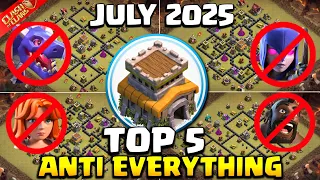 TOP 5 NEW BEST Town Hall 8 TH8 Base Layout Copy Link 2025 TH8 Base Clash of Clans