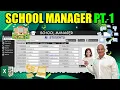 How To Create Horizontal Tabs Add Students A Menu With Icons In Excel School Manager Pt 1