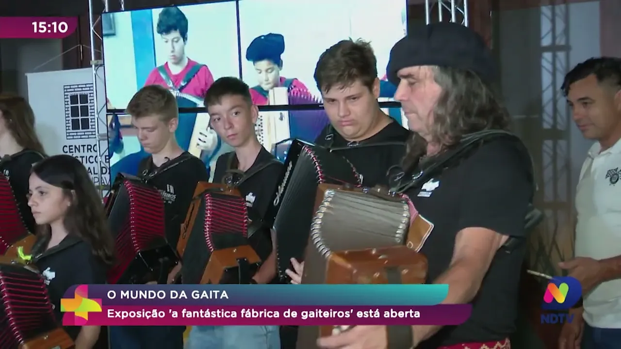 O mundo da gaita: exposição "a fantástica fábrica de gaiteiros" está aberta