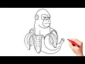 Download Lagu How to Draw / Como dibujar / Chinpansini bananini #njcolor