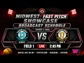 2026 SHOWTIME SPORTS MIDWEST FAST PITCH SHOWCASE TEAM 13 VS TEAM 17 FIELD 3