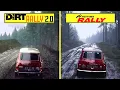 Assetto Corsa Rally vs Dirt Rally 2.0 Rain Effect Graphics Comparison | RTX 5080