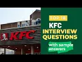 Download Lagu KFC Interview Questions and Answers for 2025