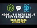 Stream Like a Pro Building Real-Time Text Streaming with Server-Sent Events in Node js