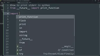 How to print to stderr in Python