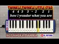 Lagu TWINKLE TWINKLE LITTLE STAR Not Angka Pianika