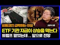Lagu 비트코인 급락,  찾아보니 ETF 기관 자금 때문인 이유 / 트럼프 비트코인으로 미국 경제를 구한다?ㅣ 돈세이돈 김창익 대표