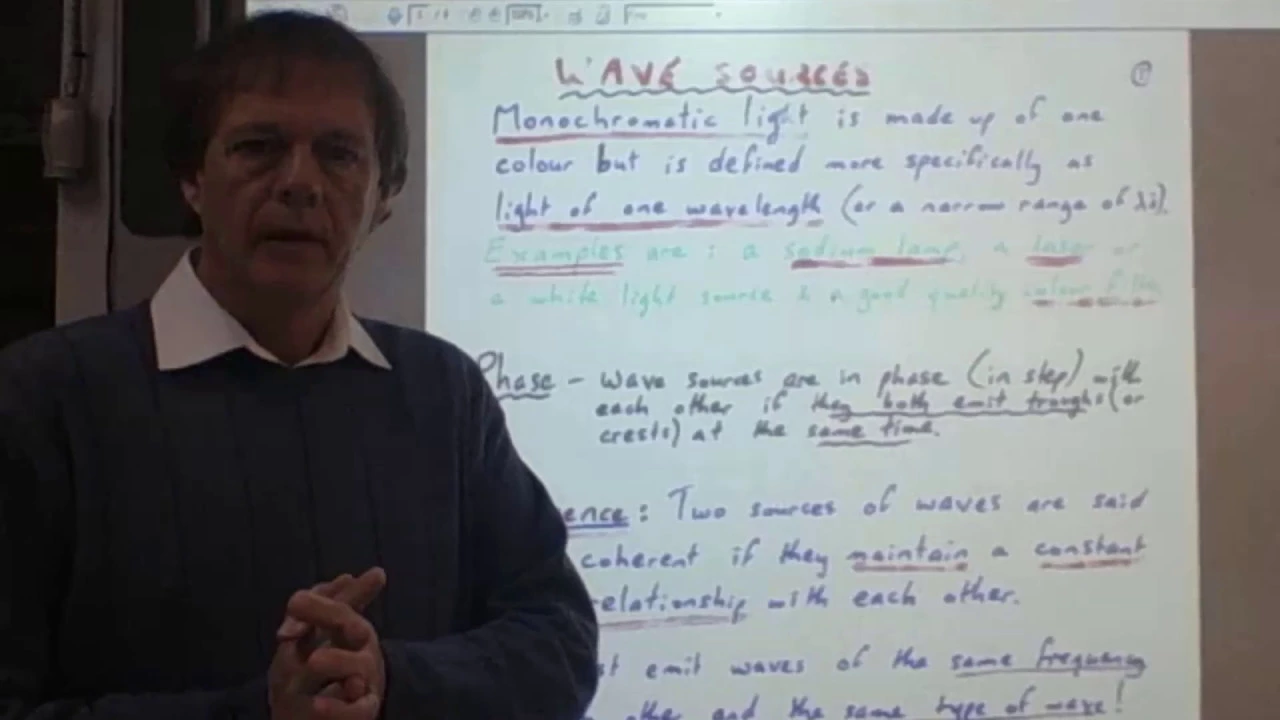 STAGE 2 PHYSICS 10B Waves interference