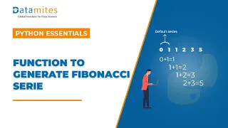Function to generate Fibonacci series in python Python Essentials