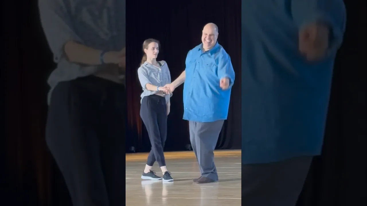 Dancing with ‪@JohnLindoWCS‬ is such a dream ☺️ #improv #westcoastswing