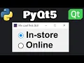 Python PyQt5 RADIO BUTTONS are easy