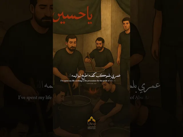 ⁣اي نعم خادم انه لاچن ملک طول الدهر #مصطفى_السوداني #هيئة_وصال_العاشقين #موطني_يابوعلي