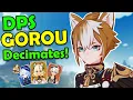 DPS Gorou SURPRISED Me C6 Crowned Build and Team Showcase