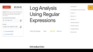 Log Analysis Using Regular Expressions