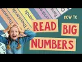 How to Read Big Numbers Easy Math Trick for Kids