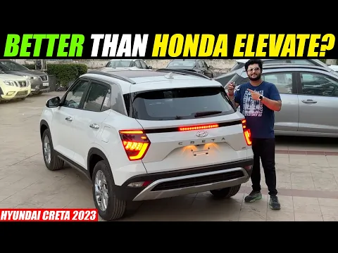 Better than Honda Elevate? - Creta 2023 | Walkaround with On Road Price | Creta SX 2023