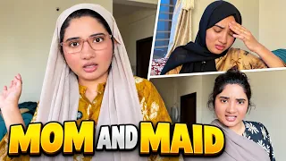Mom with maids 😂😭