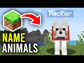 How To Name Animals In Minecraft - Full Guide