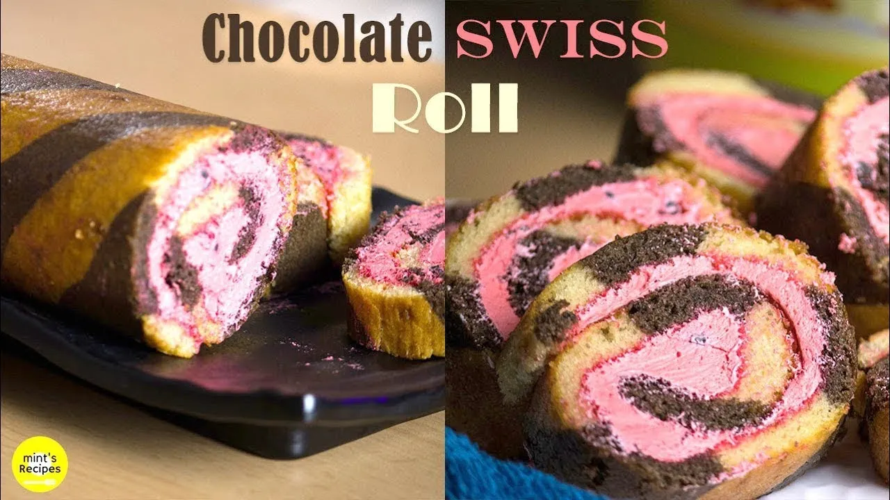 Chocolate Swiss Roll Recipe   Chocolate Recipes