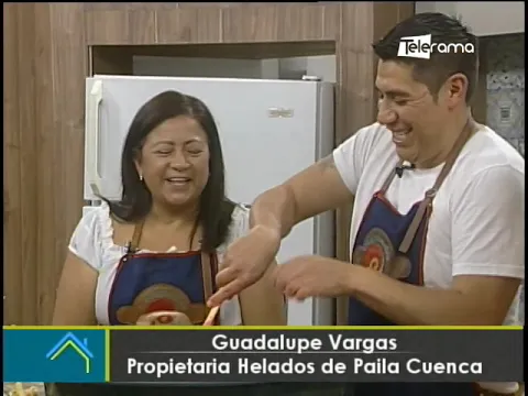 Conozcamos la técnica para preparar helados de paila