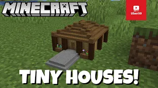 TINY HOUSES IN MINECRAFT MiniScaled Mod