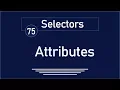 75 - jQuery Tutorial Selectors Attributes Selectors