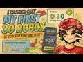 I Cashed Out My First 30 Robux From Stay for Fortune Is It Legit