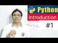 Python Introduction in Hindi Lec-1 Tutorial for beginners
