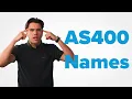 The Different Names For AS400